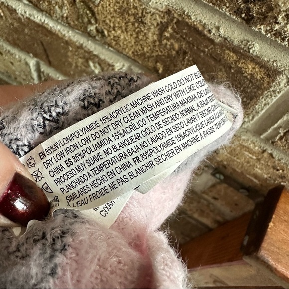 Forever 21 Light Pink Barbie Eyelash Fuzzy Sweater - Picture 10 of 12